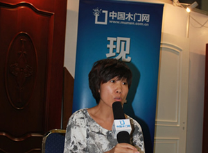 锦福门赵素英:用高档进口原材料,确认产品的环保